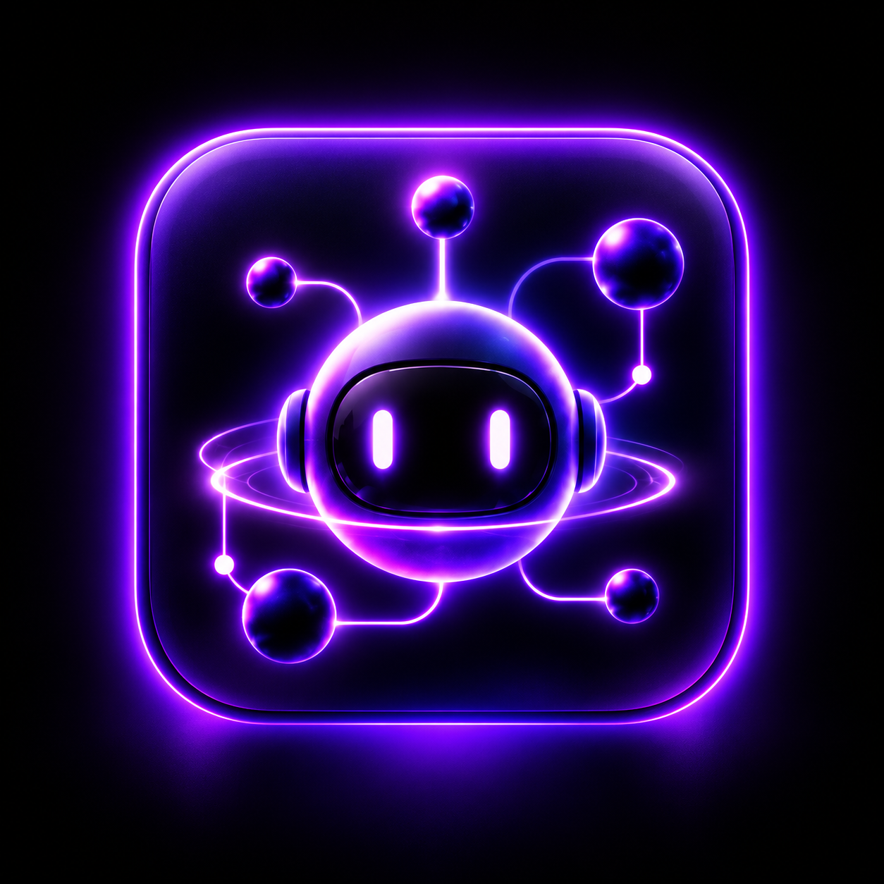 Purple AI agent connected to tools and data